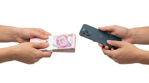 İkinci el telefon alımı ve hemen nakit Türk Lirası teslimi